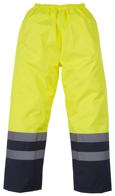 Hi-vis waterproof overtrousers - Schoolwear Centres | School Uniform Centres