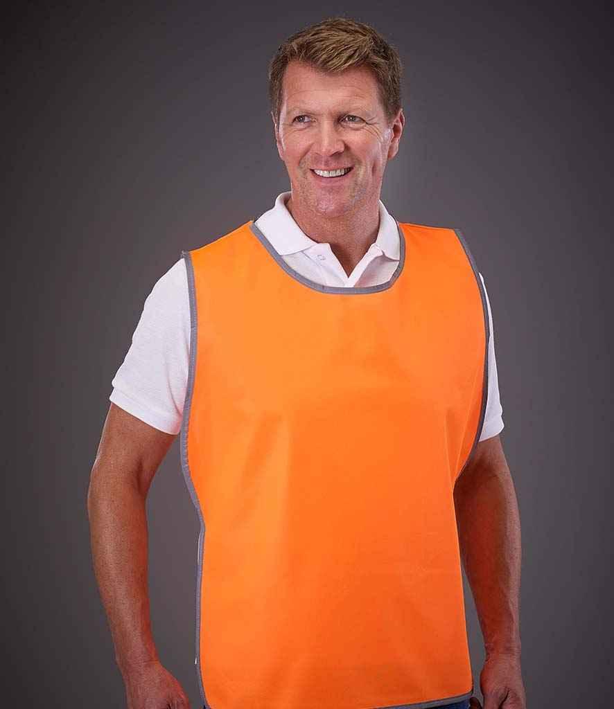 Yoko Hi-Vis Reflective Border Tabard | Orange Tabard Yoko hi-vis, Hi-vis Adult, Hi-vis Reflective Border Kids Waistcoat, Hi-vis Tops, Hi-Viz Premium P.E. Bag, style-yk100, workwear, Yoko Schoolwear Centres