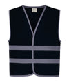 Navy - Hi-vis reflective border kids waistcoat (HVW102CH) Safety Vests Yoko Junior, New Colours for 2023, Safety Essentials, Safetywear Schoolwear Centres