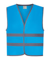 Sapphire - Hi-vis reflective border kids waistcoat (HVW102CH) Safety Vests Yoko Junior, New Colours for 2023, Safety Essentials, Safetywear Schoolwear Centres
