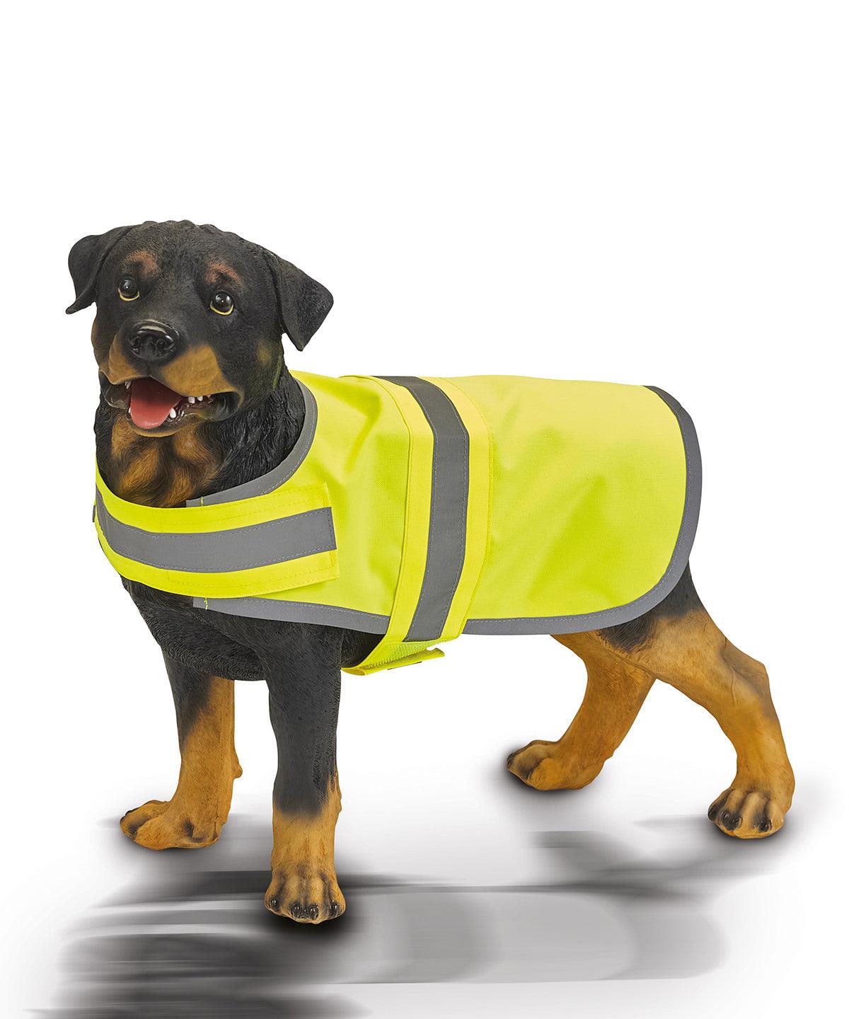 Orange - Hi-vis dog vest (HVDW15) Dog Vests Yoko Gifting & Accessories Schoolwear Centres