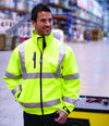 Yoko Hi-Vis Soft Shell Jacket | Yellow Soft Shell Yoko hi-vis, Hi-vis Adult, Hi-vis Reflective Border Kids Waistcoat, Hi-vis Tops, Hi-Viz Premium P.E. Bag, style-yk206, workwear, Yoko Schoolwear Centres