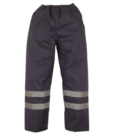 Yoko Hi-Vis Waterproof Overtrousers | Navy Trousers Yoko hi-vis, Hi-vis Adult, Hi-vis Reflective Border Kids Waistcoat, Hi-vis Tops, Hi-Viz Premium P.E. Bag, style-yk210, workwear, Yoko Schoolwear Centres