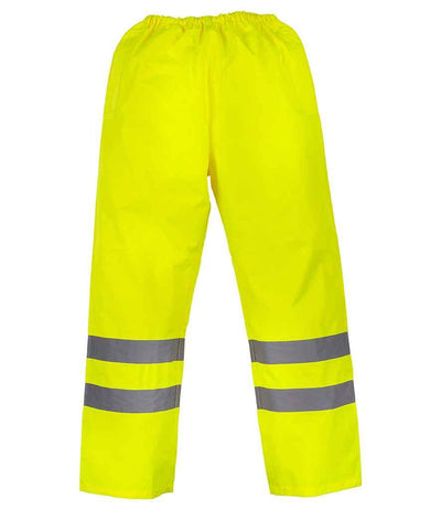 Yoko Hi-Vis Waterproof Overtrousers | Yellow Trousers Yoko hi-vis, Hi-vis Adult, Hi-vis Reflective Border Kids Waistcoat, Hi-vis Tops, Hi-Viz Premium P.E. Bag, style-yk210, workwear, Yoko Schoolwear Centres
