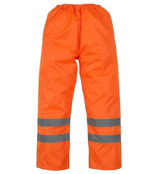 Yoko Hi-Vis Waterproof GO/RT Overtrousers | Orange Trousers Yoko hi-vis, Hi-vis Adult, Hi-vis Reflective Border Kids Waistcoat, Hi-vis Tops, Hi-Viz Premium P.E. Bag, style-yk211, workwear, Yoko Schoolwear Centres