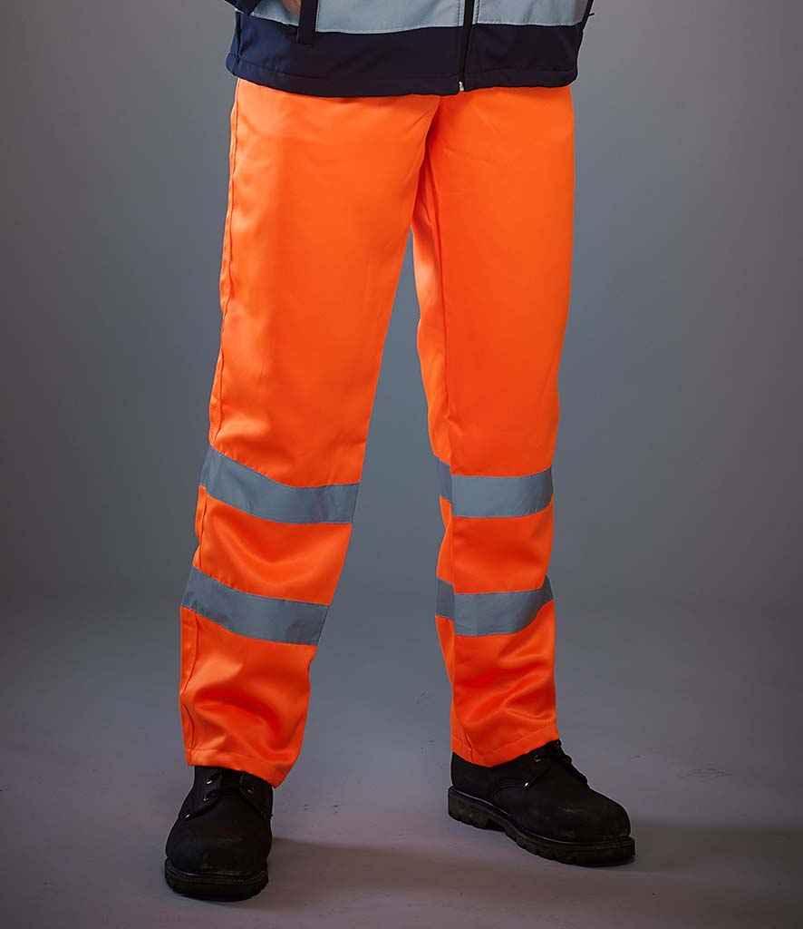 Yoko Hi-Vis Waterproof GO/RT Overtrousers | Orange Trousers Yoko hi-vis, Hi-vis Adult, Hi-vis Reflective Border Kids Waistcoat, Hi-vis Tops, Hi-Viz Premium P.E. Bag, style-yk211, workwear, Yoko Schoolwear Centres