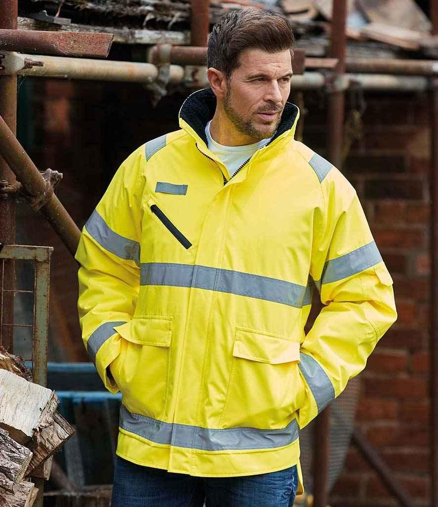 Yoko Fontaine Storm Jacket | Yellow Jacket Yoko hi-vis, Hi-vis Adult, Hi-vis Reflective Border Kids Waistcoat, Hi-vis Tops, Hi-Viz Premium P.E. Bag, style-yk214, workwear, Yoko Schoolwear Centres