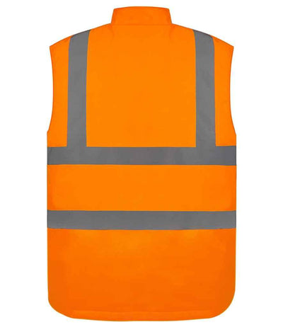 Yoko Two Tone Bodywarmer | Orange/Navy Gilet Yoko hi-vis, Hi-vis Adult, Hi-vis Reflective Border Kids Waistcoat, Hi-vis Tops, Hi-Viz Premium P.E. Bag, style-yk215, workwear, Yoko Schoolwear Centres