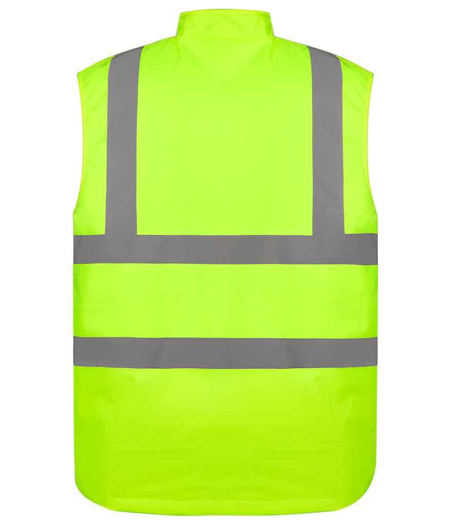 Yoko Two Tone Bodywarmer | Yellow/Navy Gilet Yoko hi-vis, Hi-vis Adult, Hi-vis Reflective Border Kids Waistcoat, Hi-vis Tops, Hi-Viz Premium P.E. Bag, style-yk215, workwear, Yoko Schoolwear Centres