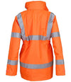 Yoko Ladies Hi-Vis Executive Jacket | Orange Jacket Yoko hi-vis, Hi-vis Adult, Hi-vis Reflective Border Kids Waistcoat, Hi-vis Tops, Hi-Viz Premium P.E. Bag, style-yk218, workwear, Yoko Schoolwear Centres