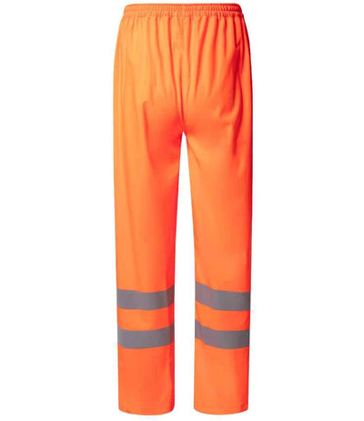 Yoko Hi-Vis Flex U-Dry Overtrousers | Orange Trousers Yoko hi-vis, Hi-vis Adult, Hi-vis Reflective Border Kids Waistcoat, Hi-vis Tops, Hi-Viz Premium P.E. Bag, style-yk221, workwear, Yoko Schoolwear Centres