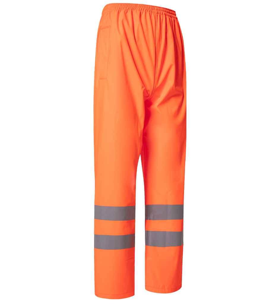 Yoko Hi-Vis Flex U-Dry Overtrousers | Orange Trousers Yoko hi-vis, Hi-vis Adult, Hi-vis Reflective Border Kids Waistcoat, Hi-vis Tops, Hi-Viz Premium P.E. Bag, style-yk221, workwear, Yoko Schoolwear Centres