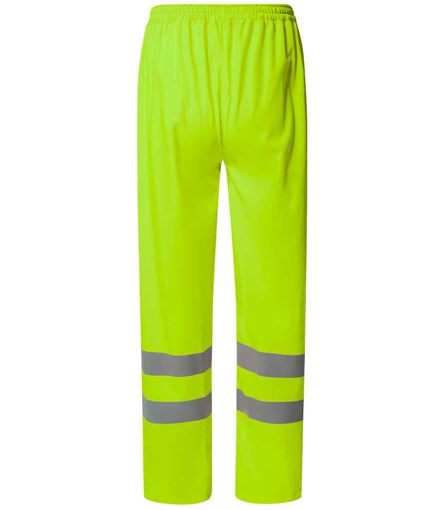 Yoko Hi-Vis Flex U-Dry Overtrousers | Yellow Trousers Yoko hi-vis, Hi-vis Adult, Hi-vis Reflective Border Kids Waistcoat, Hi-vis Tops, Hi-Viz Premium P.E. Bag, style-yk221, workwear, Yoko Schoolwear Centres