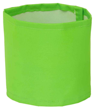 Yoko Print Me Arm Band | Lime Green Accessory Yoko hi-vis, Hi-vis Adult, Hi-vis Reflective Border Kids Waistcoat, Hi-vis Tops, style-yk402, workwear, Yoko Schoolwear Centres