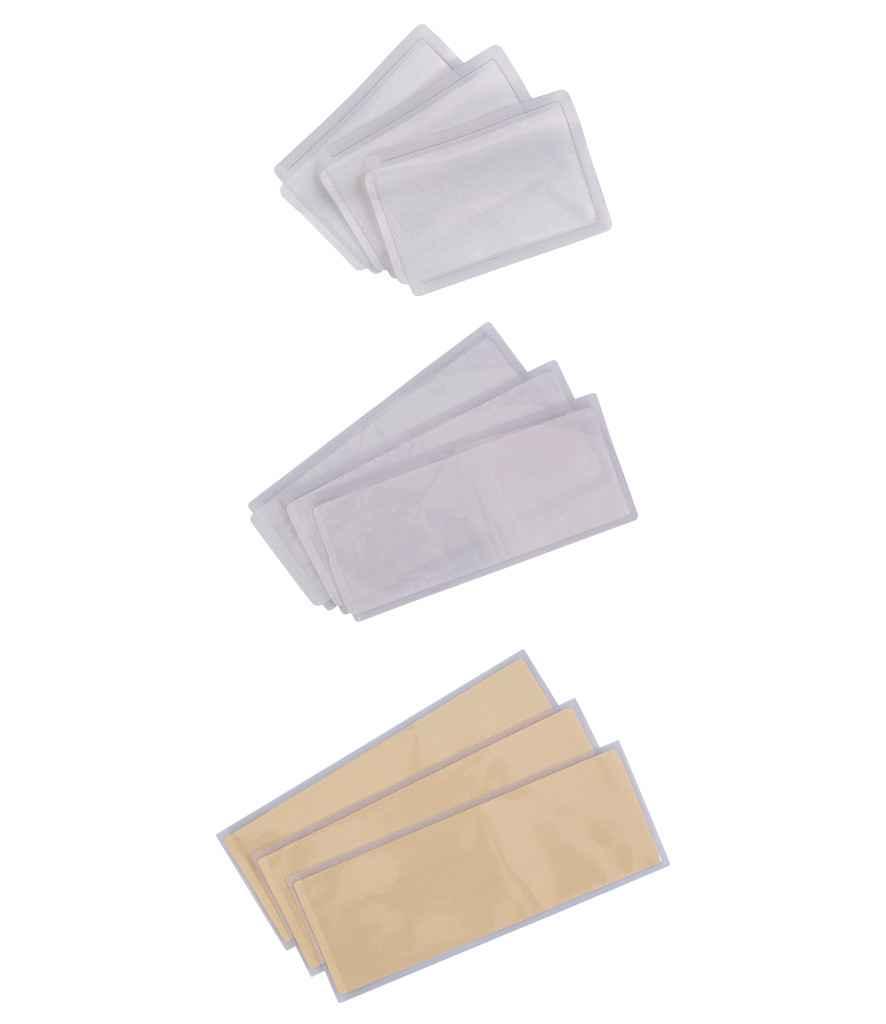 Yoko Heat Apply ID Pocket | Clear Accessory Yoko hi-vis, Hi-vis Adult, Hi-vis Reflective Border Kids Waistcoat, Hi-vis Tops, style-yk403, workwear, Yoko Schoolwear Centres