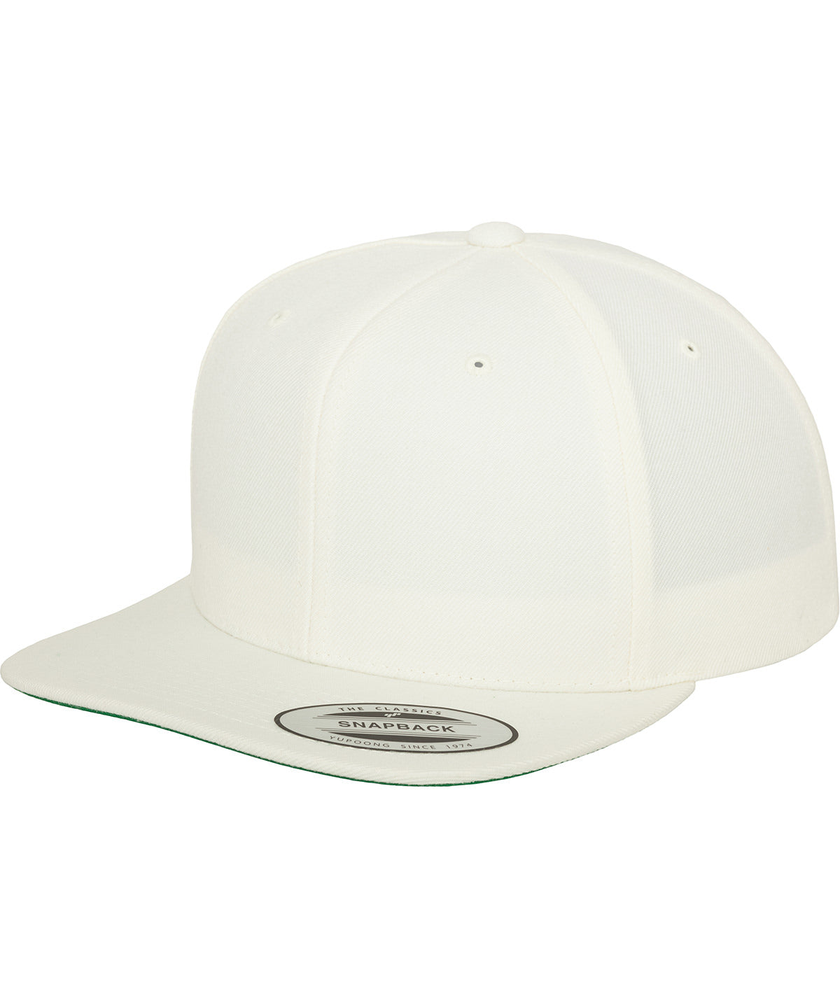 Natural - The classic snapback (6089M) Caps Flexfit by Yupoong Headwear, Must Haves, New Colours for 2023, Rebrandable, Streetwear Schoolwear Centres