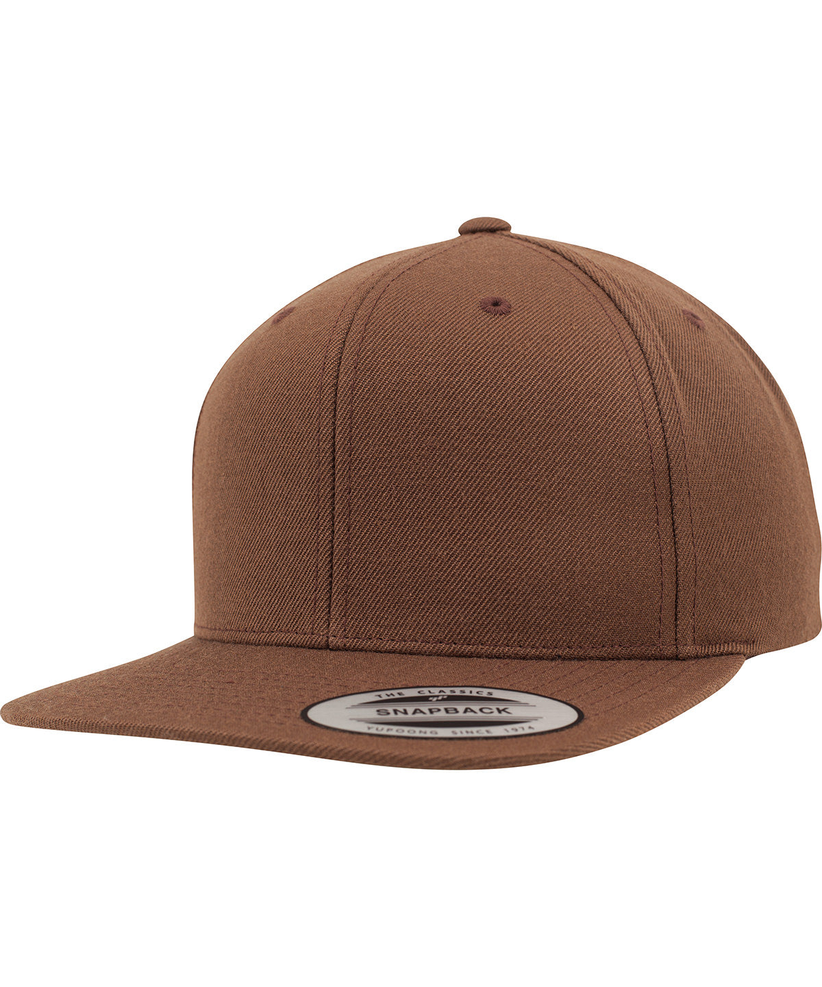Tan - The classic snapback (6089M) Caps Flexfit by Yupoong Headwear, Must Haves, New Colours for 2023, Rebrandable, Streetwear Schoolwear Centres
