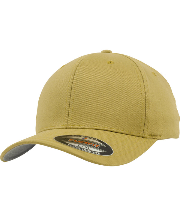 Curry - Flexfit fitted baseball cap (6277) Caps Flexfit by Yupoong 2022 Spring Edit, Headwear, Must Haves, New Colours for 2023, Rebrandable, Summer Accessories Schoolwear Centres
