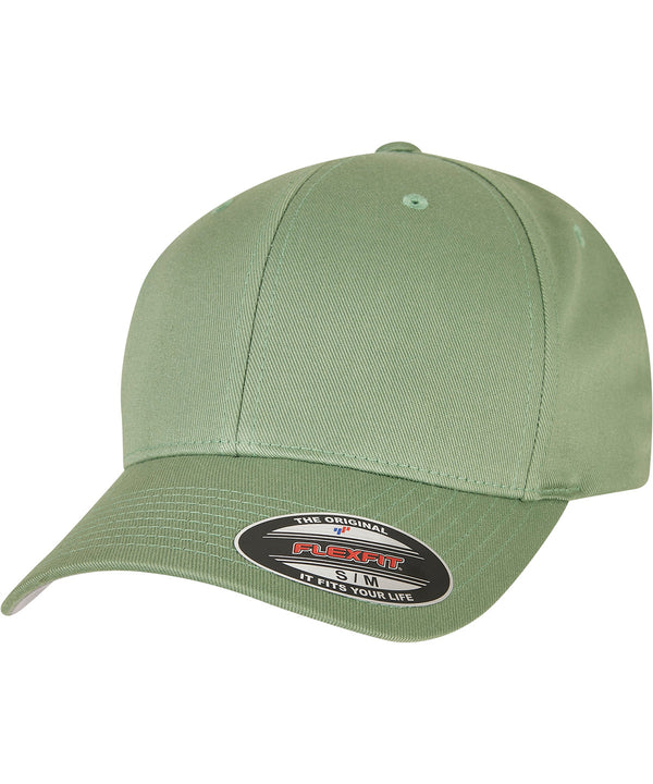 Dark Leaf Green - Flexfit fitted baseball cap (6277) Caps Flexfit by Yupoong 2022 Spring Edit, Headwear, Must Haves, New Colours for 2023, Rebrandable, Summer Accessories Schoolwear Centres