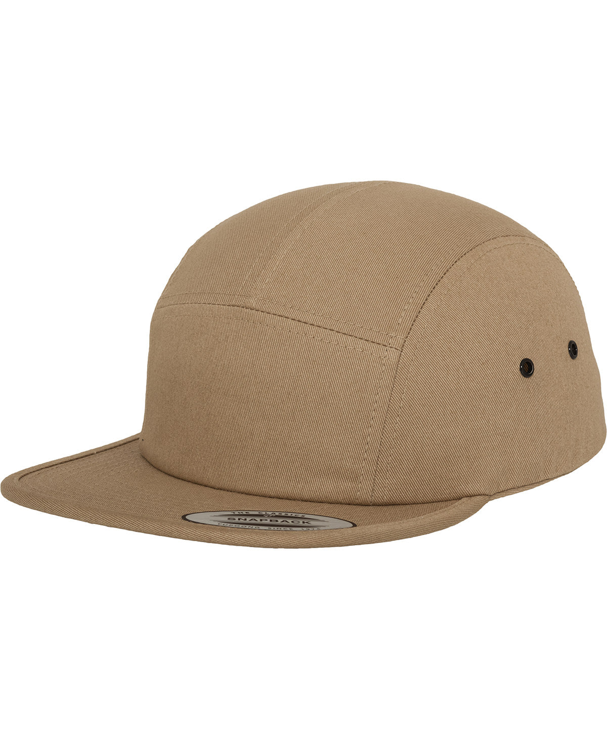 Khaki - Classic 5-panel jockey cap (7005) Caps Flexfit by Yupoong Headwear, Must Haves, New Colours for 2023, Rebrandable Schoolwear Centres