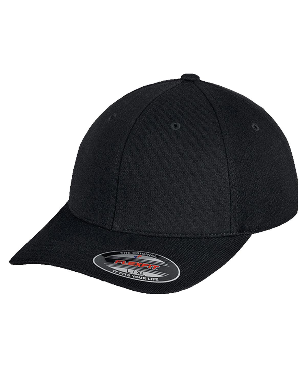 Navy - Flexfit double Jersey cap (6778) Caps Flexfit by Yupoong Headwear, New Colours for 2023, Rebrandable, Streetwear Schoolwear Centres
