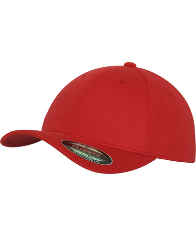 Red - Flexfit double Jersey cap (6778) Caps Flexfit by Yupoong Headwear, New Colours for 2023, Rebrandable, Streetwear Schoolwear Centres