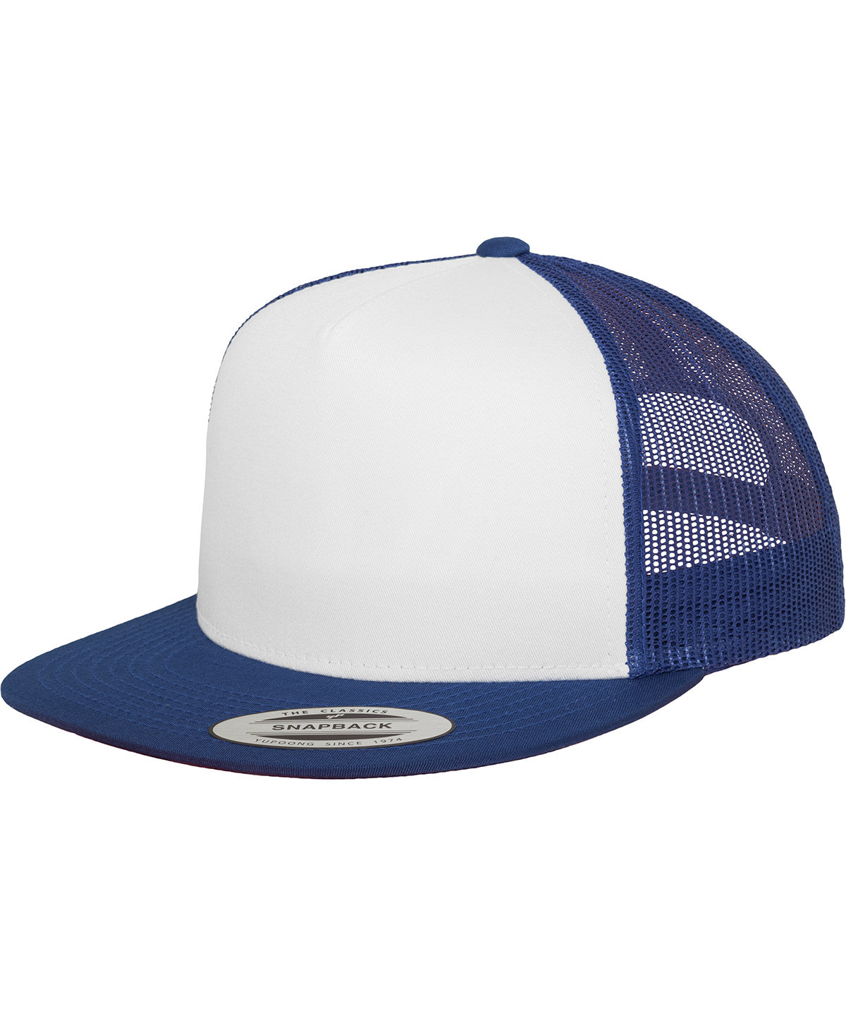 Royal/White/Royal - Classic trucker (6006W) Caps Flexfit by Yupoong Headwear, New Colours for 2023, Rebrandable Schoolwear Centres