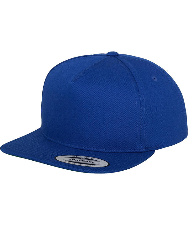 (6007) for Classic Yupoong Colours snapback 5-panel by - Flexfit 2023Rebrandable HeadwearNew Royal
