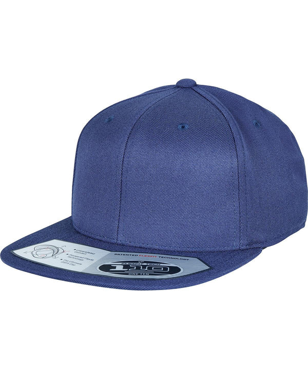 Navy - 110 fitted snapback (110) Caps Flexfit by Yupoong Headwear, New Colours for 2023, Rebrandable Schoolwear Centres