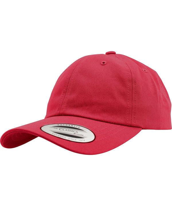 Cranberry - Dad hat baseball strap back (6245CM) Caps Flexfit by Yupoong Headwear, Must Haves, New Colours for 2023 Schoolwear Centres