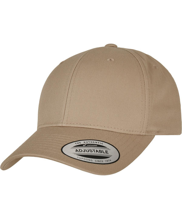 Khaki - Curved classic snapback (7706)(7706) Caps Flexfit by Yupoong Headwear, Must Haves, New Colours For 2022, New Colours for 2023, Rebrandable Schoolwear Centres