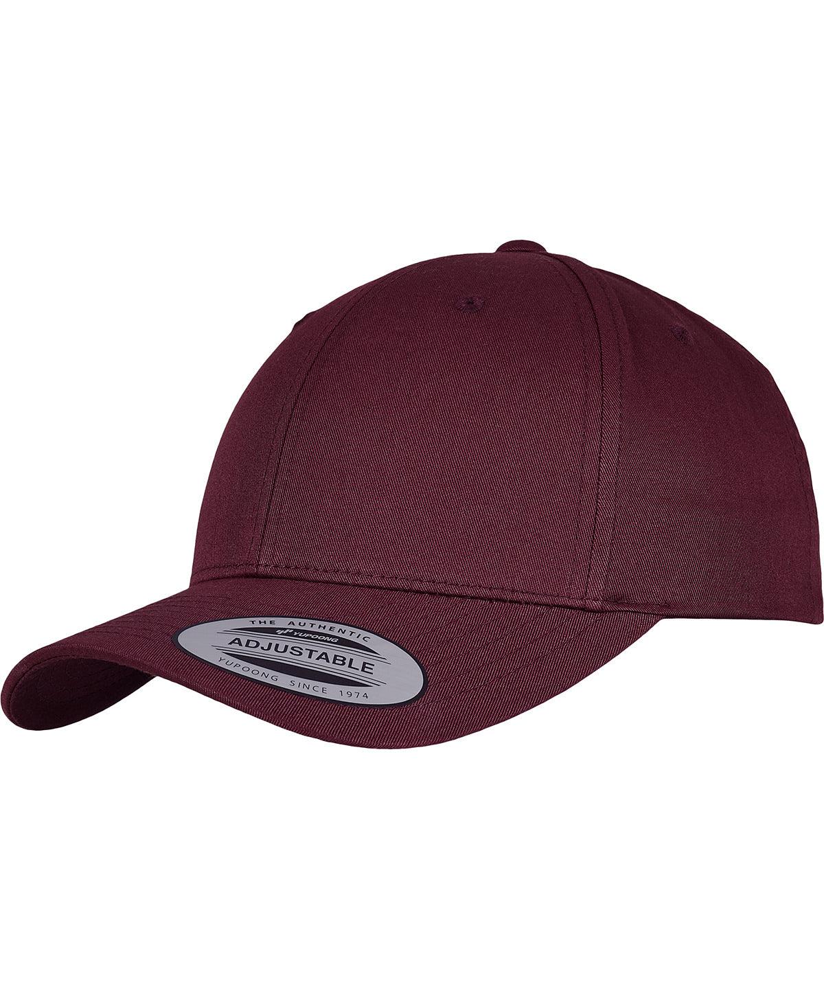 Maroon - Curved classic snapback (7706)(7706) Caps Flexfit by Yupoong Headwear, Must Haves, New Colours For 2022, New Colours for 2023, Rebrandable Schoolwear Centres