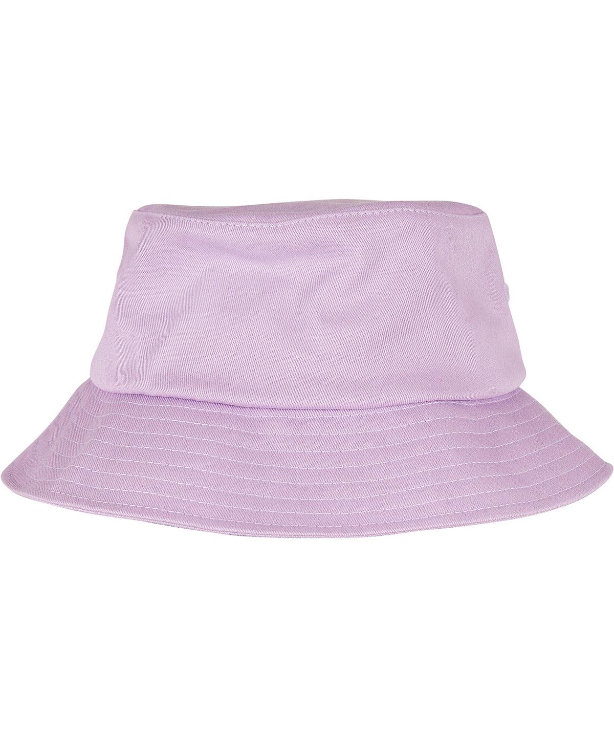 Lilac - Flexfit cotton twill bucket hat (5003) Hats Flexfit by Yupoong Headwear, Must Haves, New Colours For 2022, New Colours for 2023, Rebrandable Schoolwear Centres