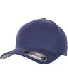 Dark Navy - Flexfit wool-blend (6477) Caps Flexfit by Yupoong Headwear, Rebrandable Schoolwear Centres