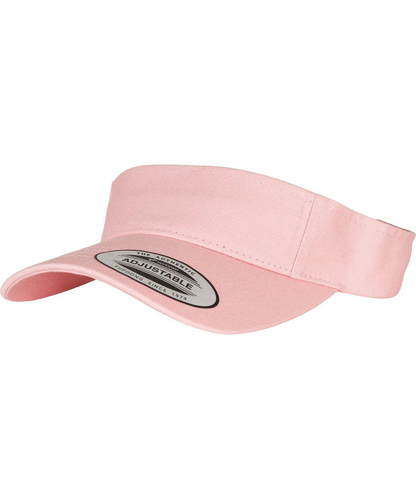 Light Pink - Curved visor cap (8888) Caps Flexfit by Yupoong Headwear, New Colours For 2022, Rebrandable Schoolwear Centres