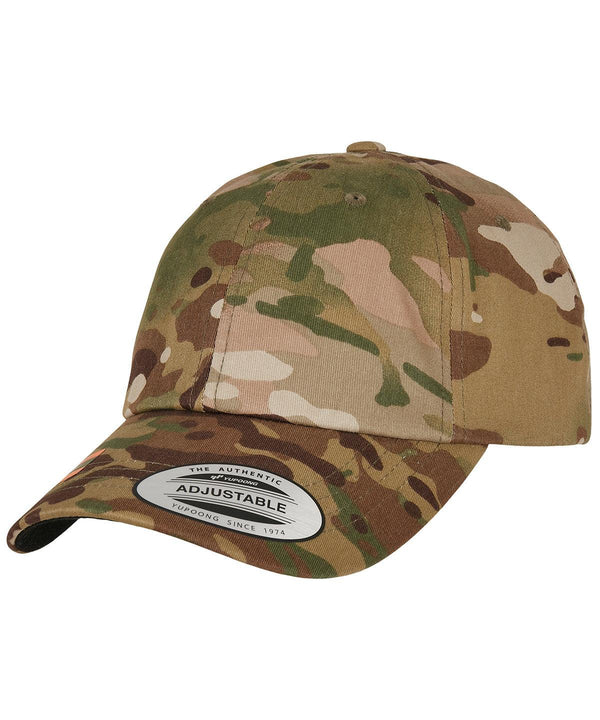 Multicam - Low-profile cotton twill Multicam® (6245MC) Caps Flexfit by Yupoong Schoolwear Centres