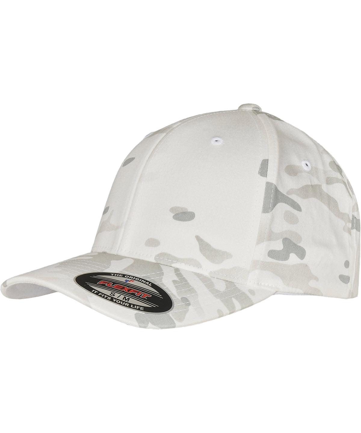 Alpina Multicam - Flexfit Multicam® (6277MC) Caps Flexfit by Yupoong Camo, Headwear, New Colours for 2023 Schoolwear Centres