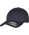 Dark Navy - Flexfit organic cotton cap (6277OC) Caps Flexfit by Yupoong Headwear, Must Haves, New Colours for 2023, Organic & Conscious, Rebrandable Schoolwear Centres