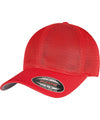 Red - Flexfit 360 omnimesh cap (360) Caps Flexfit by Yupoong Headwear, New For 2021, New Styles For 2021 Schoolwear Centres