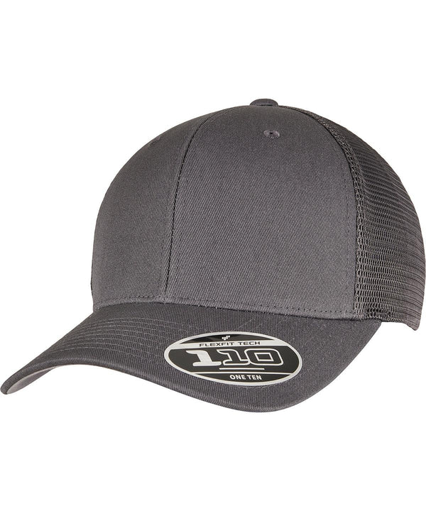 Charcoal - 110 mesh cap (110M) Caps Flexfit by Yupoong Headwear, New For 2021, New Styles For 2021 Schoolwear Centres