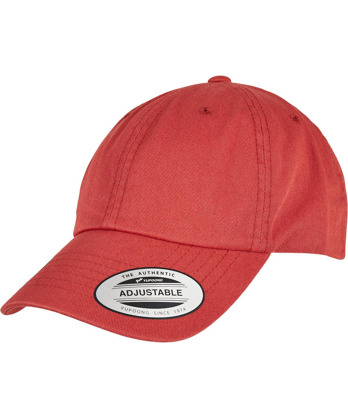 Rose - Eco-wash dad cap (6245EC) Caps Flexfit by Yupoong Headwear, New Colours For 2022, New For 2021, New Styles For 2021 Schoolwear Centres