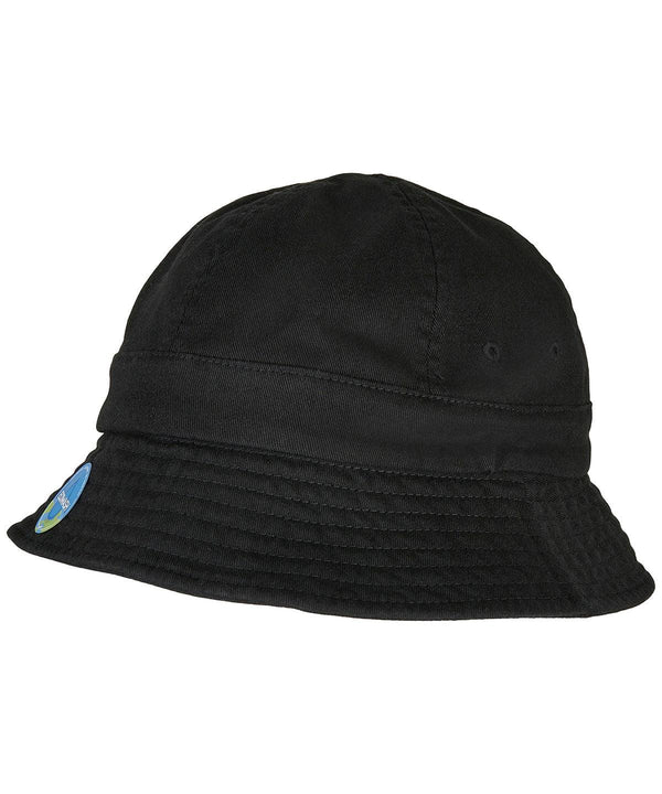 Black - Eco washing flexfit no top tennis hat Hats Flexfit by Yupoong Headwear, New Colours for 2023, New Styles For 2022, Next Gen, Sports & Leisure Schoolwear Centres