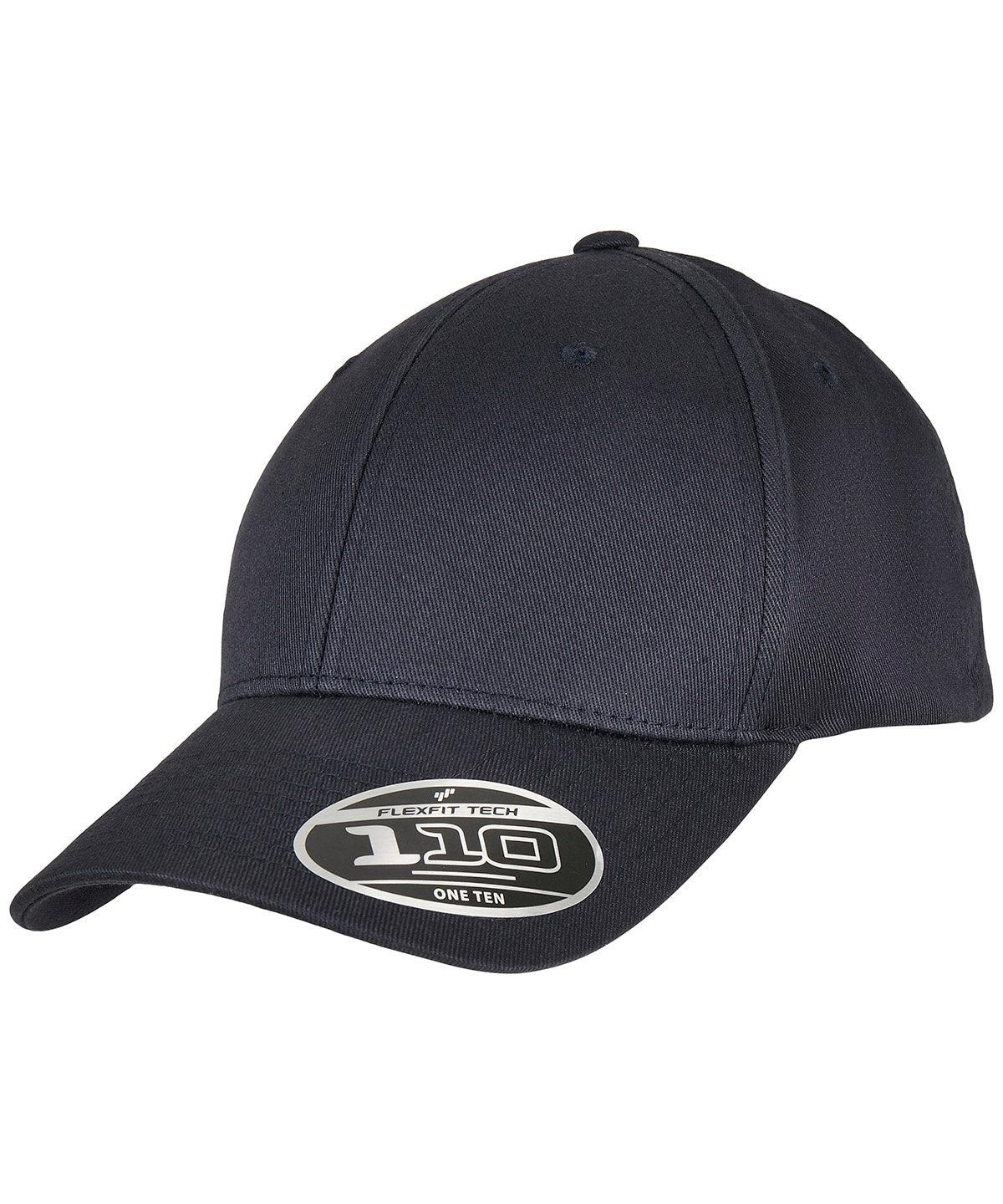 Dark Navy - Flexfit 110 organic cap Caps Flexfit by Yupoong Headwear, New Styles For 2022, Organic & Conscious Schoolwear Centres