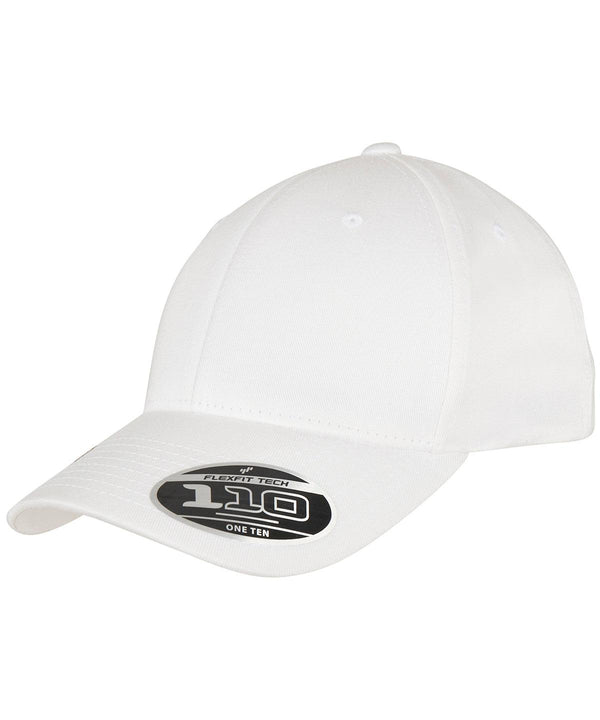 White - Flexfit 110 organic cap Caps Flexfit by Yupoong Headwear, New Styles For 2022, Organic & Conscious Schoolwear Centres