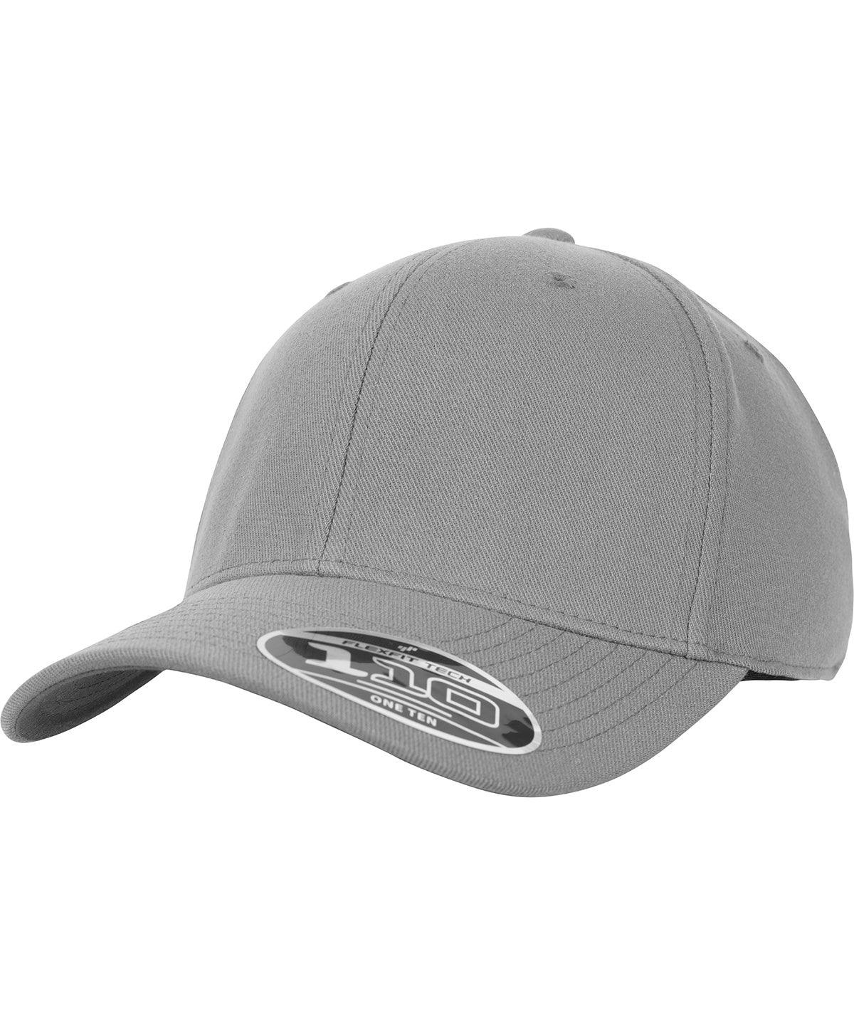 Grey - 110 Flexfit Pro-formance (110C) Caps Flexfit by Yupoong Headwear, New Styles for 2023 Schoolwear Centres