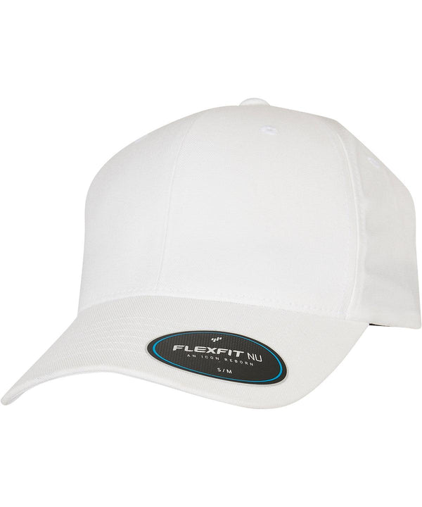 White - Flexfit NU® cap (6100NU) Caps Flexfit by Yupoong Headwear, New Styles for 2023 Schoolwear Centres