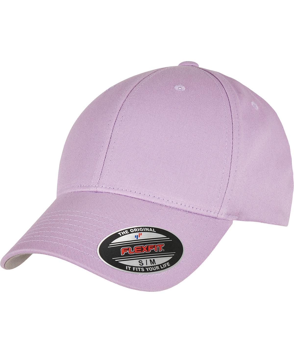 Lilac - Flexfit cotton span cap (6277CO) Caps Flexfit by Yupoong Headwear, New Styles for 2023 Schoolwear Centres