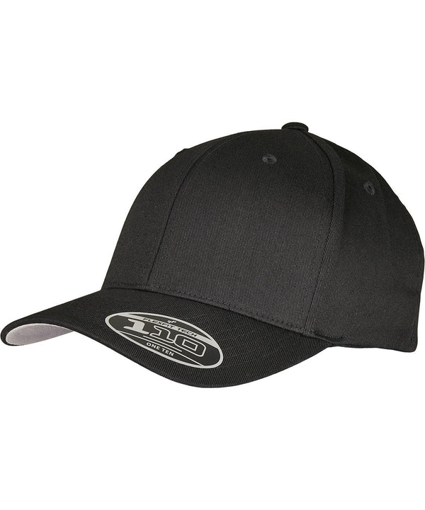 Black - Flexfit woolly combed adjustable (6277DC) Caps Flexfit by Yupoong Headwear, New Styles for 2023 Schoolwear Centres