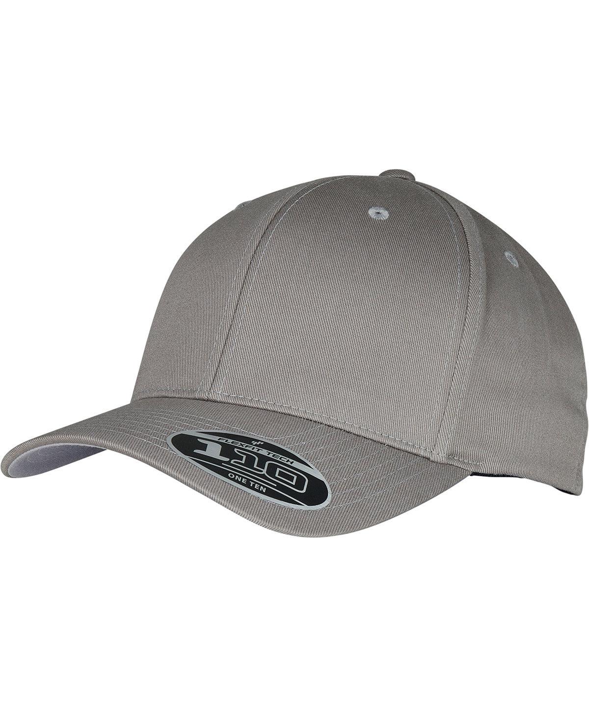 Grey - Flexfit woolly combed adjustable (6277DC) Caps Flexfit by Yupoong Headwear, New Styles for 2023 Schoolwear Centres