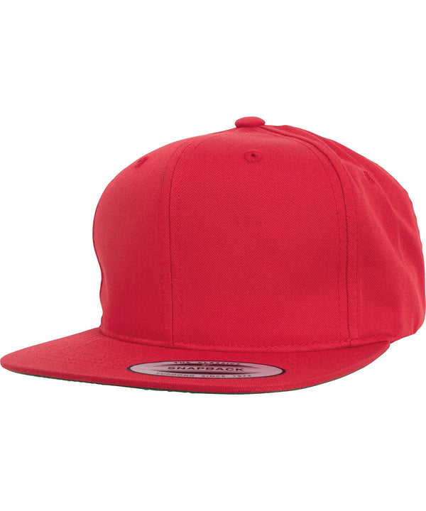 Red - Pro-style twill snapback youth cap (6308) Caps Flexfit by Yupoong Headwear, New Styles for 2023 Schoolwear Centres